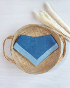 Rêverie en denim | Bandana à boutons-pression