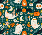 Ghostly Garden Party | Snap On Bandana