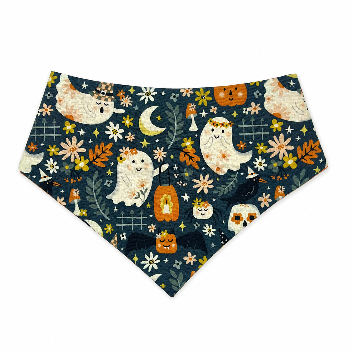 Ghostly Garden Party | Snap On Bandana