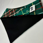 Tartan de Terre-Neuve | Bandana à boutons-pression