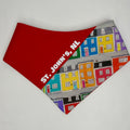 Bandana en coton à boutons-pression Jelly Bean Row