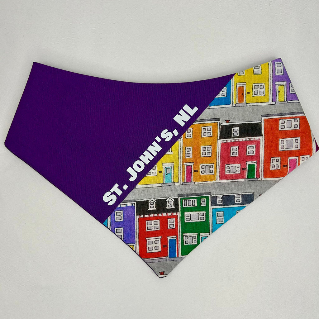 Bandana en coton à boutons-pression Jelly Bean Row