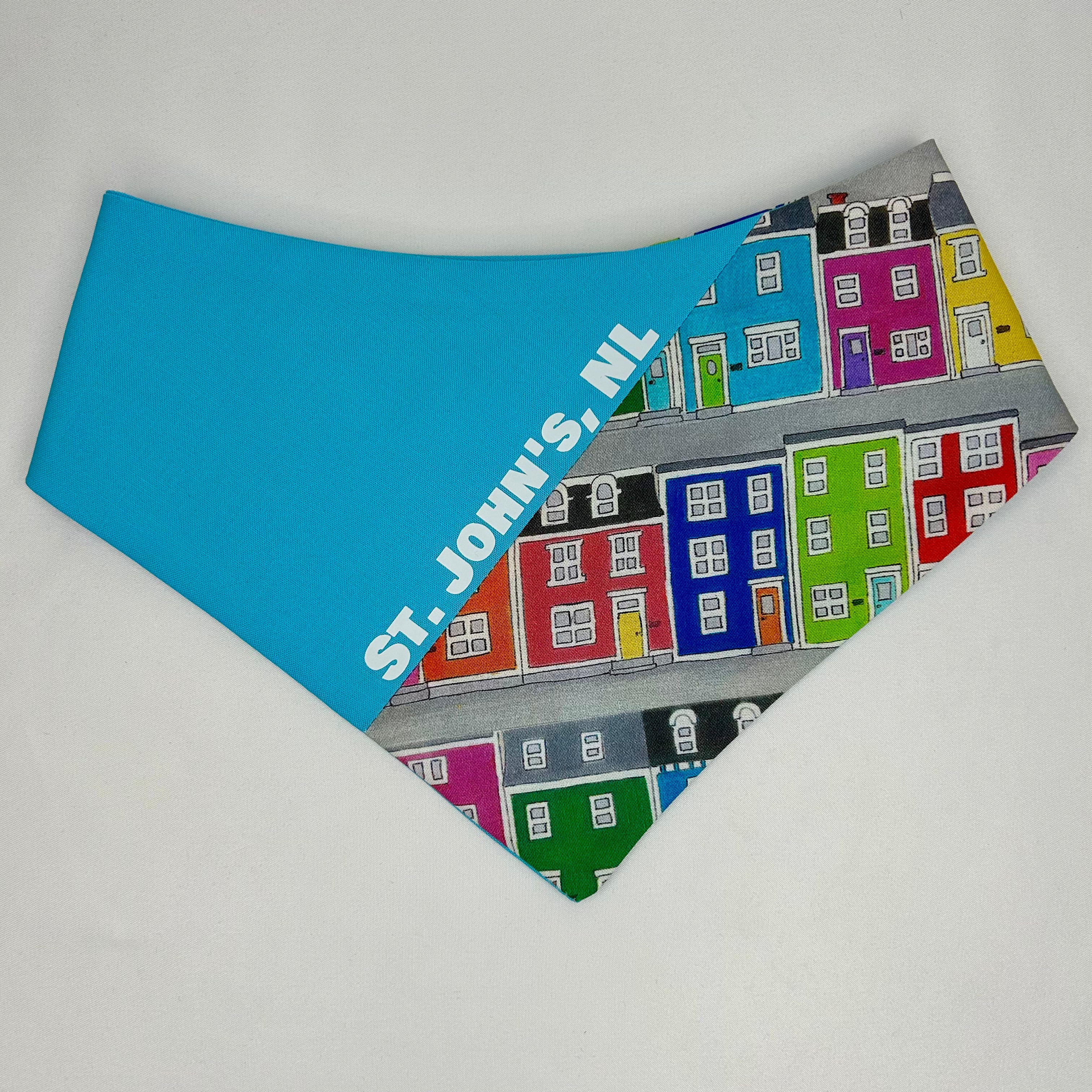 Bandana en coton à boutons-pression Jelly Bean Row