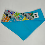 Bandana en coton à boutons-pression Jelly Bean Row