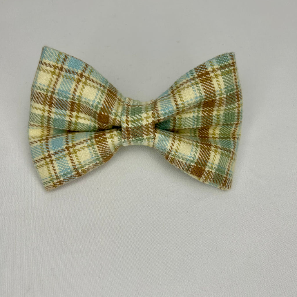 Gingham bleu | Nœud papillon