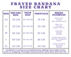 Aubergine Héritage | Bandana à boutons-pression effiloché
