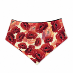 Champ de coquelicots | Bandana à clipser