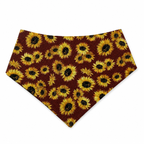 Récolte de tournesols | Bandana à boutons-pression